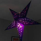 Small Purple Star Lantern by Paper Starlights