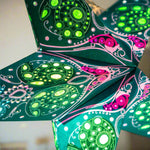 Teal small star lantern