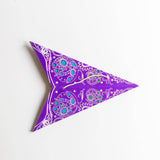 Flat Purple small star lantern by Paper Starlights