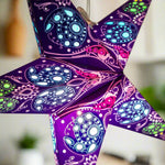Purple small star decoration by Paper Starlights
