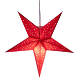 Small Red Star Lantern by Paper Starlights