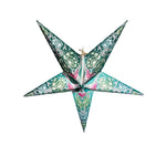 Teal small star lantern