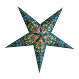 aquamarine paper star lantern