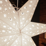 white paper star lantern