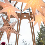 ivory lace, venus white and prosecco stars