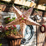 japanese lily green and pink