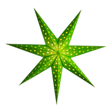 green star lamp shade handmade