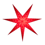 red paper star lantern - large Christmas star decoration