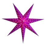 purple paper star lantern