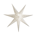 north star white - large star lantern