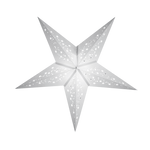 white christmas star lantern