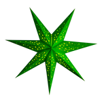 green paper star lantern