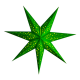 green paper star lantern