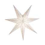 white paper star light lantern - White Christmas lights