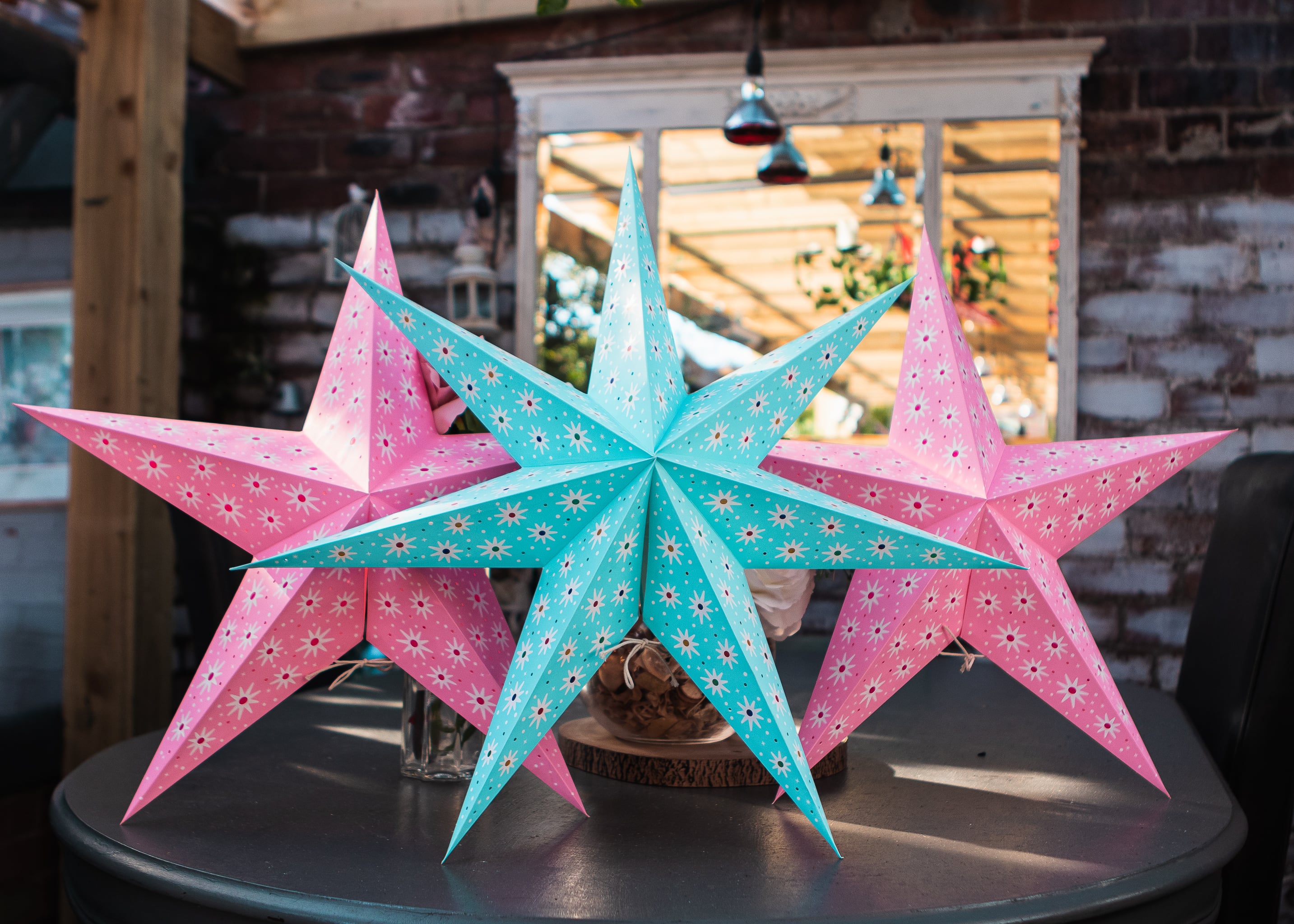 Spring Styling 2024: Adding Playful Touches with Paper Star Lanterns and More