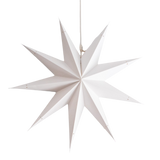 9 pointed white star lantern