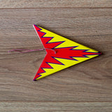 Kapow Red & Yellow Mini Paper Star (25cm)