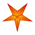 Handmade Orange Diwali Lantern