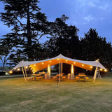 Outdoor Festoon Lights | Warm White LED Filament Bulbs