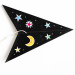 5 pointed Black Moon and Star lampshade Star Lantern handmade paper lantern in star shape by Paper Starlights