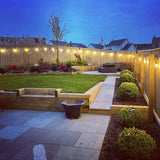 Outdoor Festoon Lights | Warm White LED Filament Bulbs