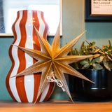 Gold Mini Paper Star (25cm)