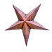 Handcrafted purple star lantern for home decor