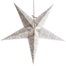 Small White Cream Star Lantern handmade paper lantern in star shape by Paper Starlights