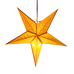 Small Yellow Star Lantern handmade paper lantern in star shape by Paper Starlights