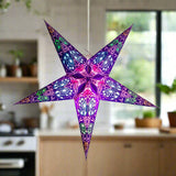 Purple small star lantern