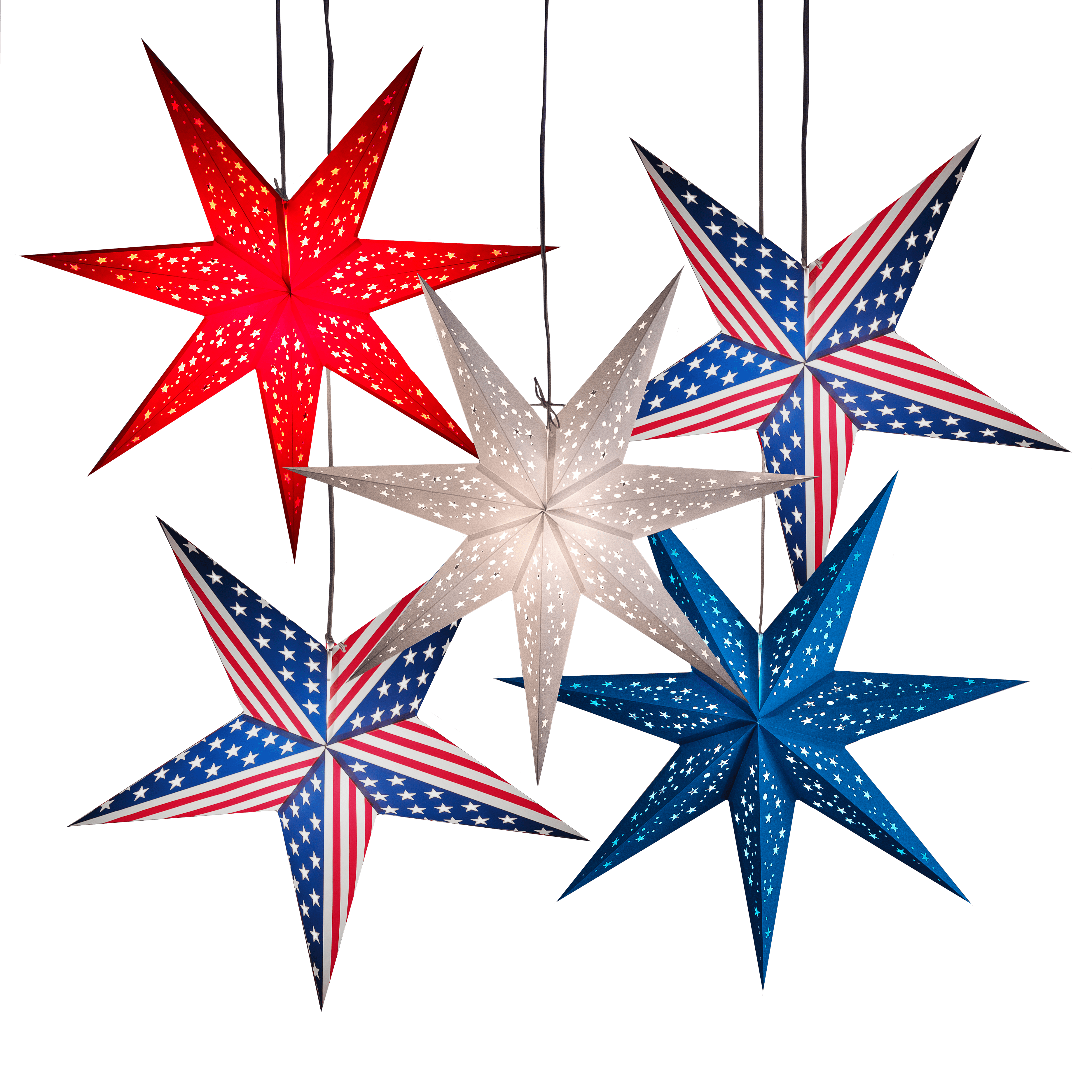 4th July paper decorations