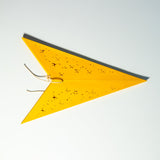 yellow paper star lantern folded 