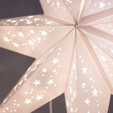 White paper star lantern