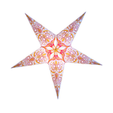 pink patterned star lantern