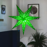 green star lantern illuminated