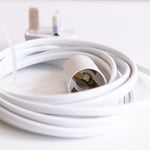 4m white cable set