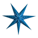 blue paper star lantern