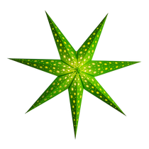 green star lamp shade handmade