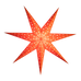 Halloween light - pumpkin orange paper star lantern