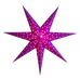 purple paper star lantern