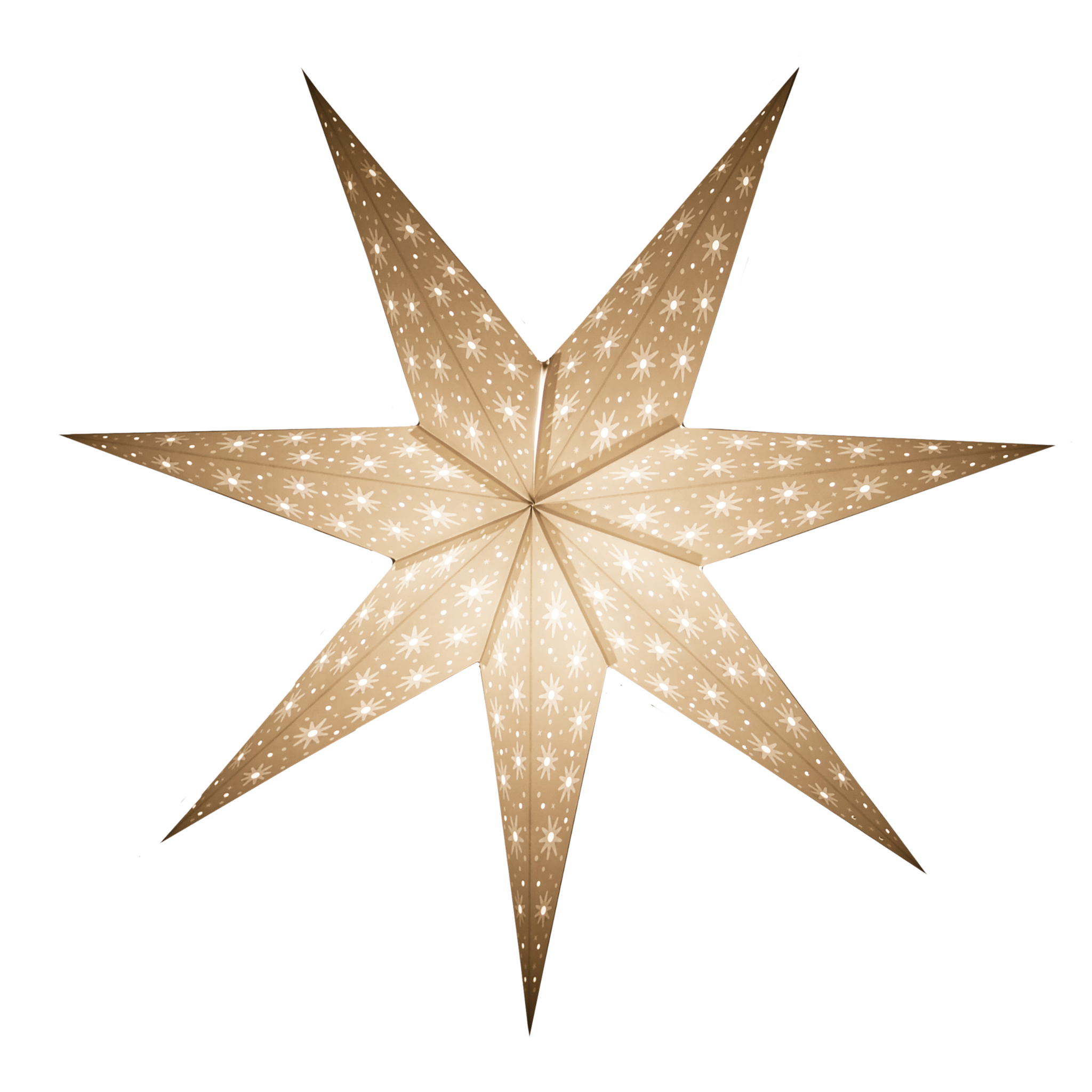 nordic paper star lantern