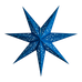 blue paper star lantern