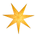 yellow paper star lantern