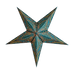 blue patterned star lantern