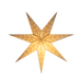 cream paper star lantern