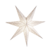 white paper star light lantern - White Christmas lights 